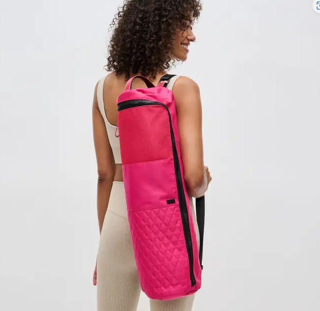 Quilted Yoga Mat Bag - Buttercup Lynne Boutique