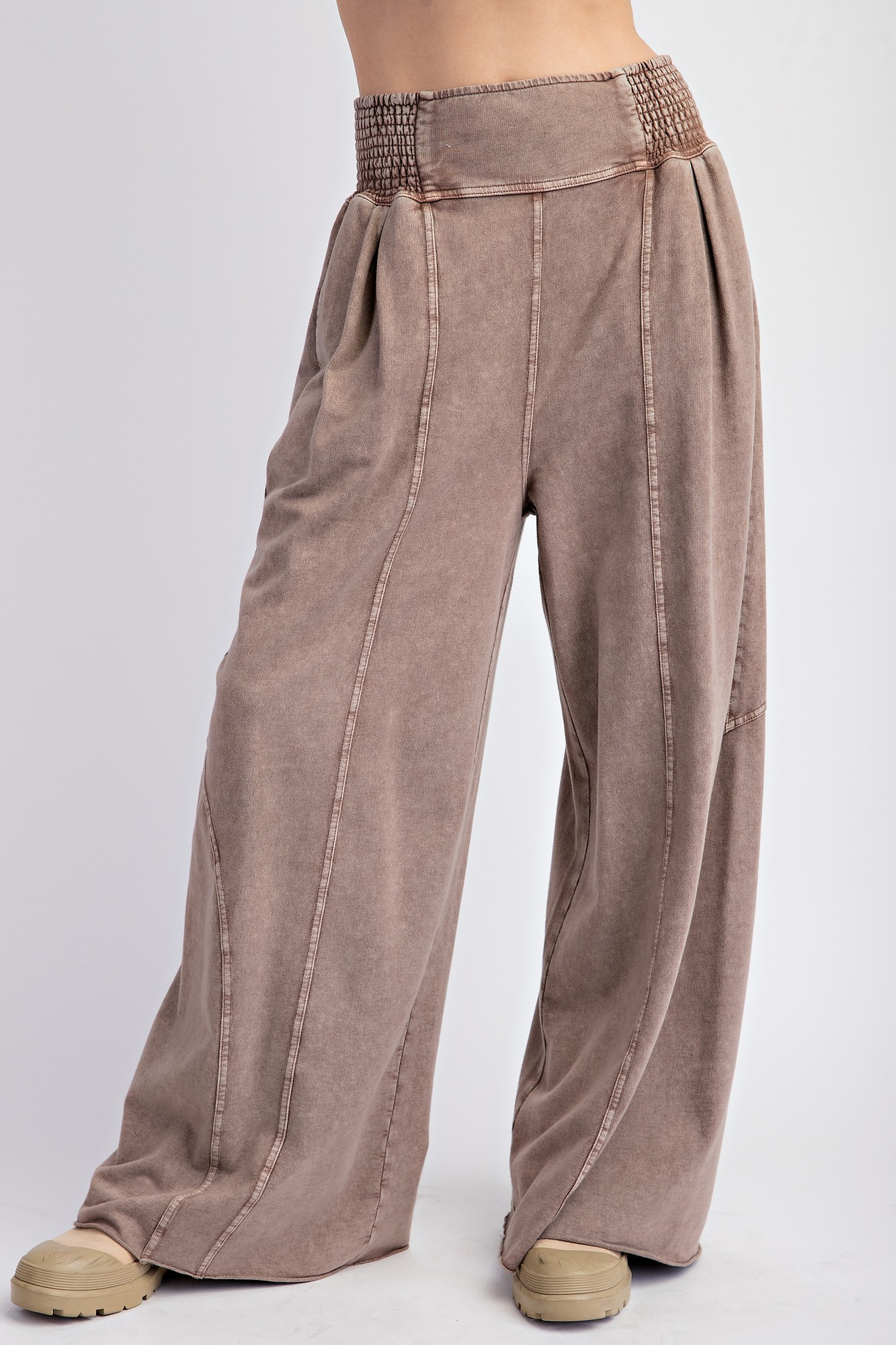 Charm Your Way Mineral Washed Pants - Buttercup Lynne Boutique
