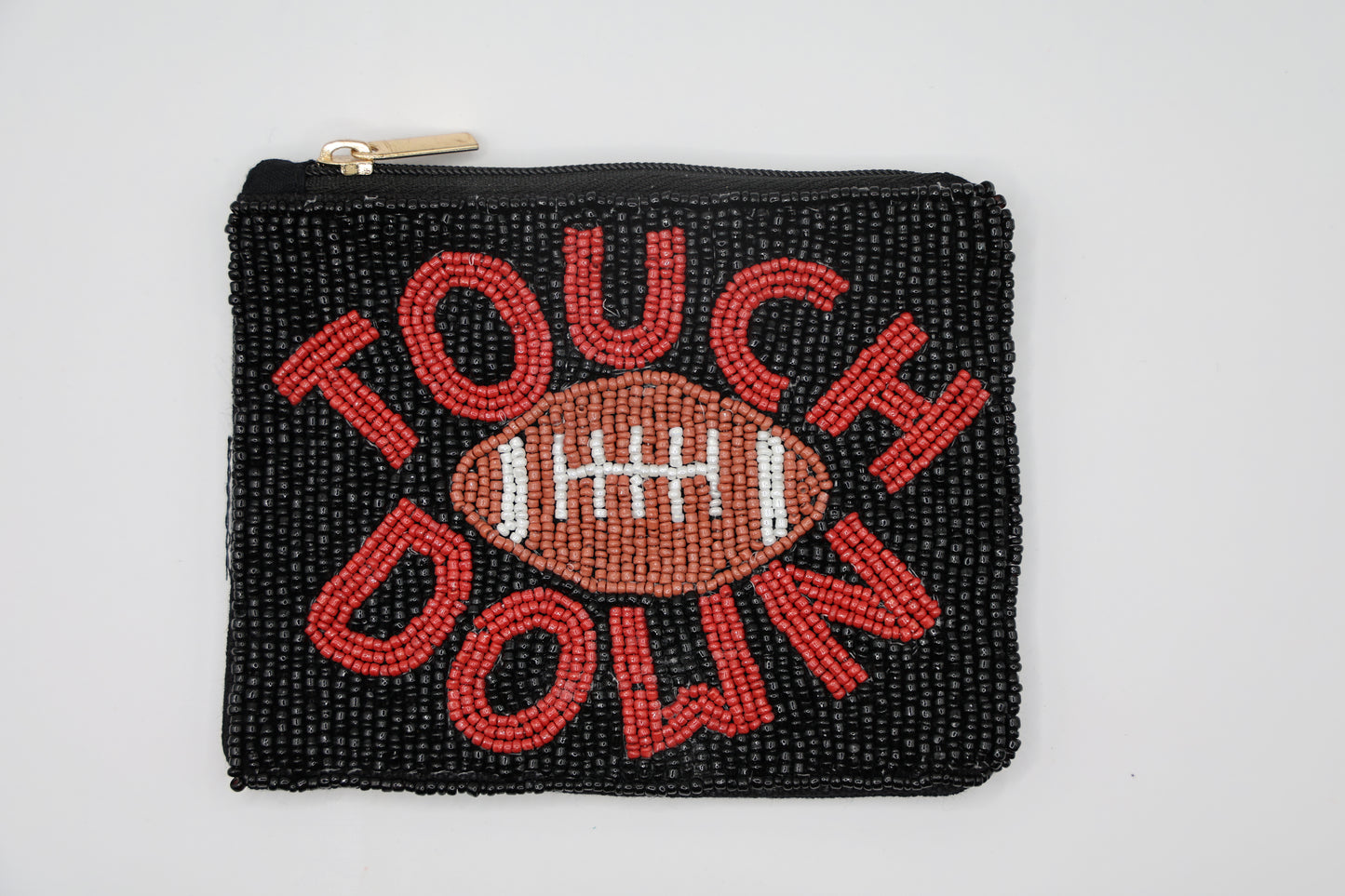 Game Day Beaded Coin Pouches - Buttercup Lynne Boutique
