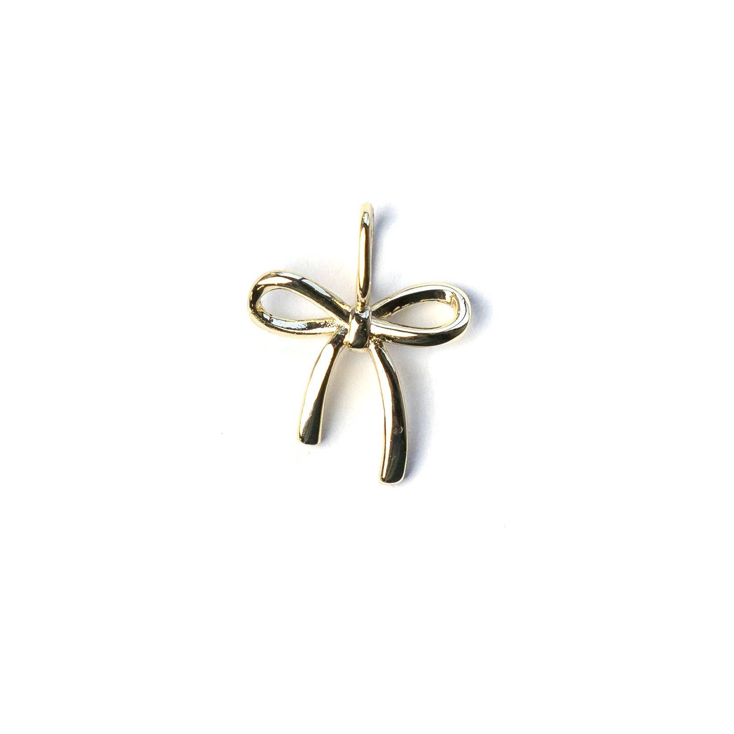 Twist Of Love Baby Bow Charm - Buttercup Lynne Boutique