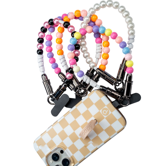 Buttercup Beaded Phone Charging Wristlet Strap - Buttercup Lynne Boutique