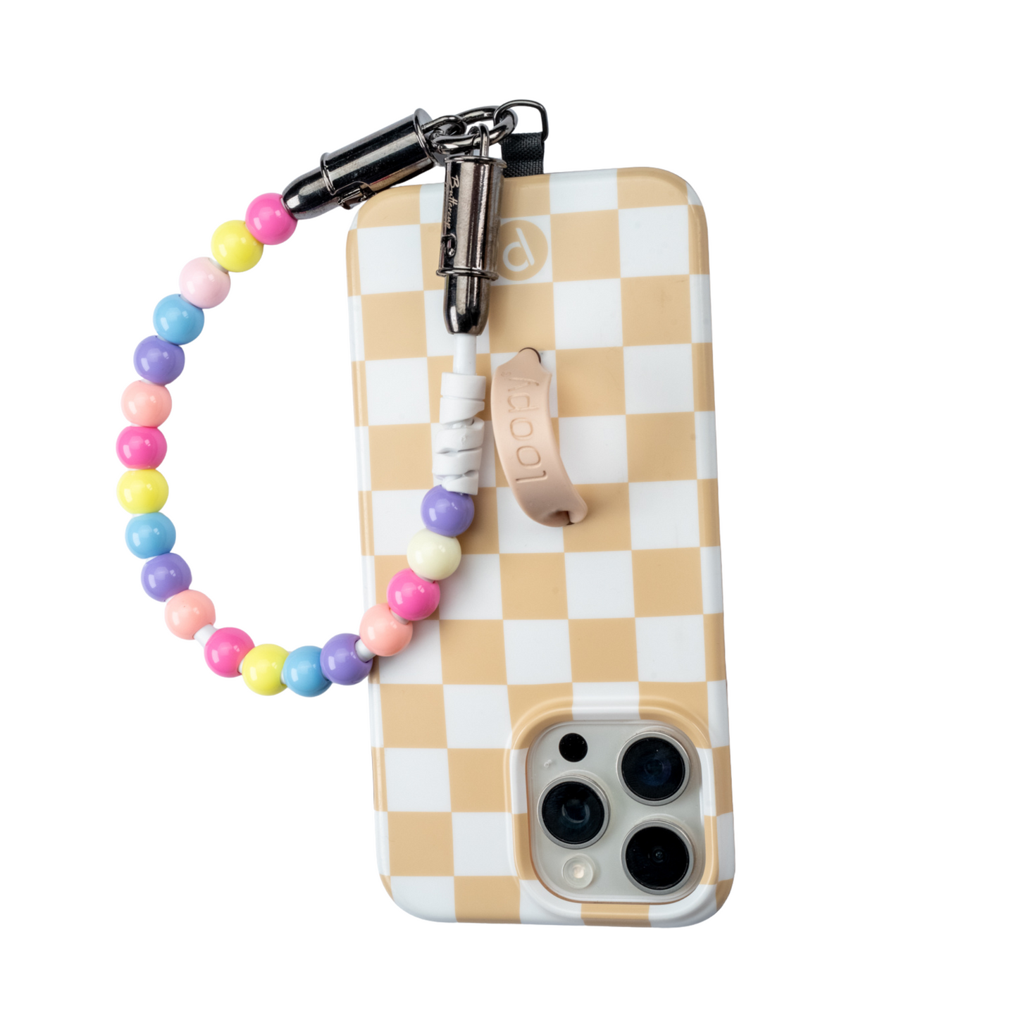 Buttercup Beaded Phone Charging Wristlet Strap - Buttercup Lynne Boutique