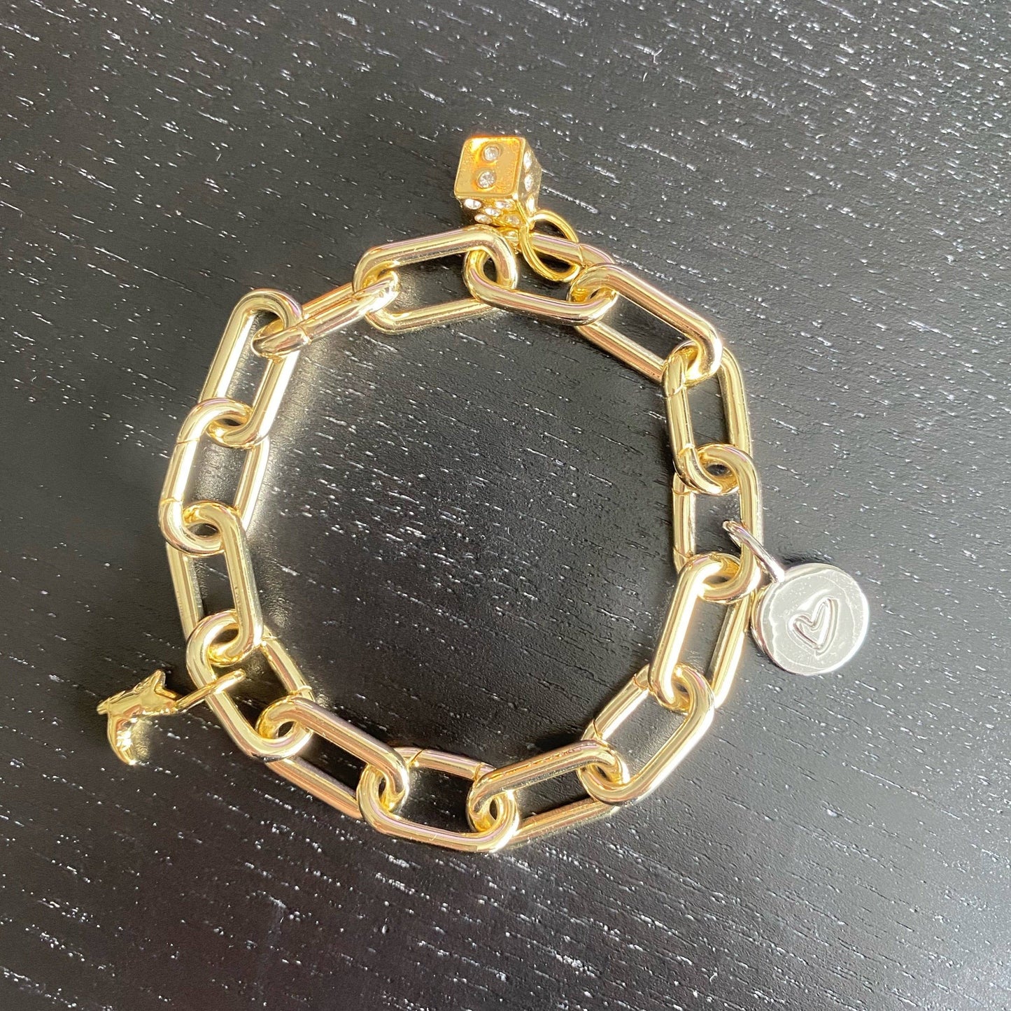 All For You Token Charm Bracelet - Buttercup Lynne Boutique