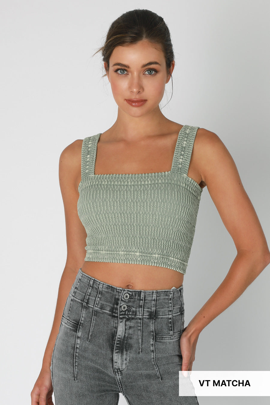 Square Neck Seamless Top – Nikibiki USA - Buttercup Lynne Boutique