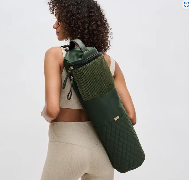 Quilted Yoga Mat Bag - Buttercup Lynne Boutique