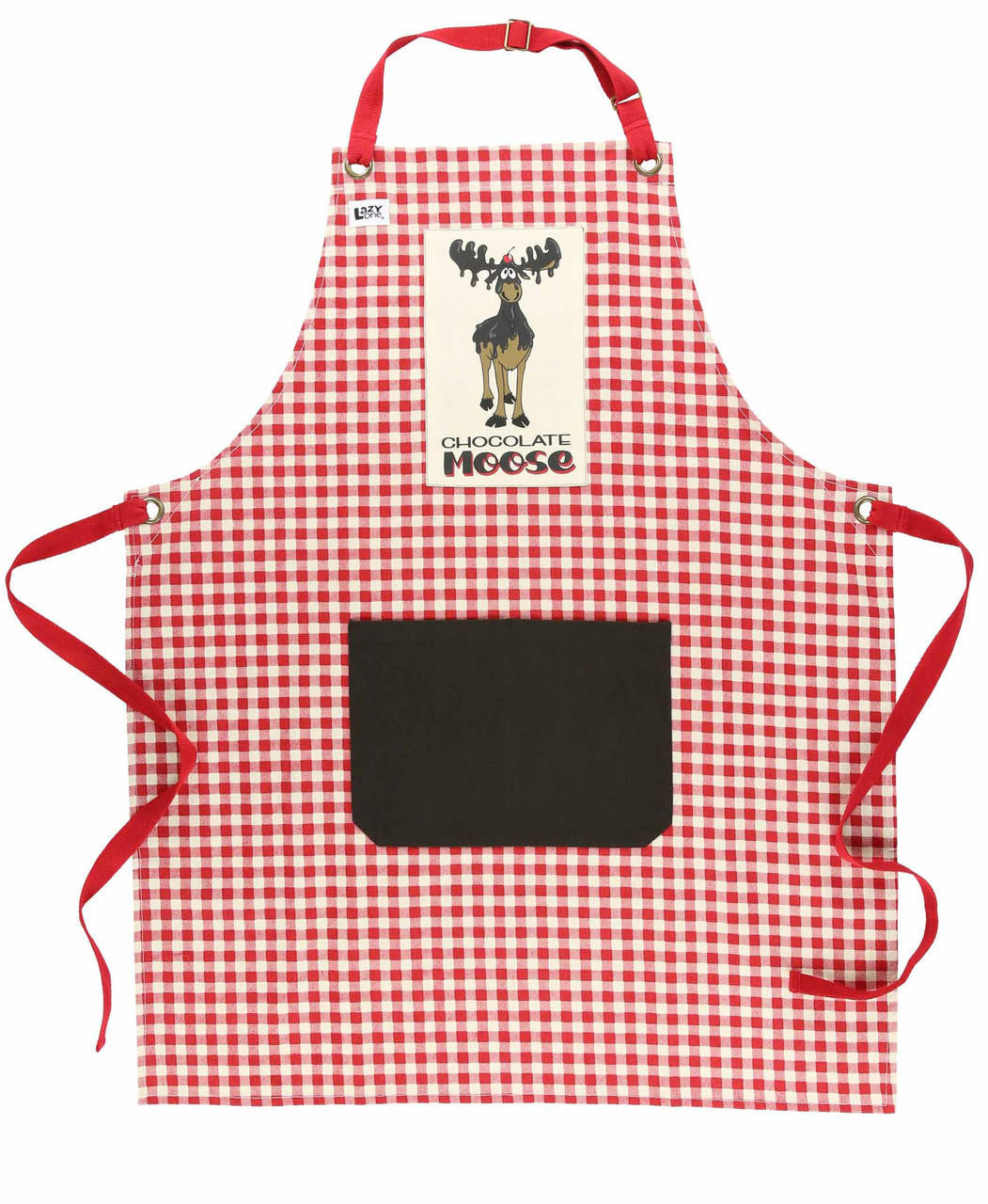 Chocolate Moose Women’s Apron – Cute Baking Apron by Lazy One