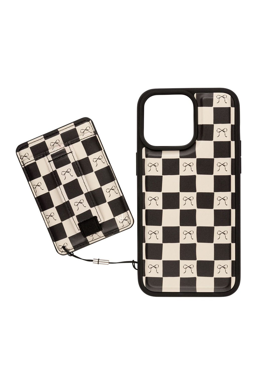 Bow Noir Magnetic Case - Buttercup Lynne Boutique