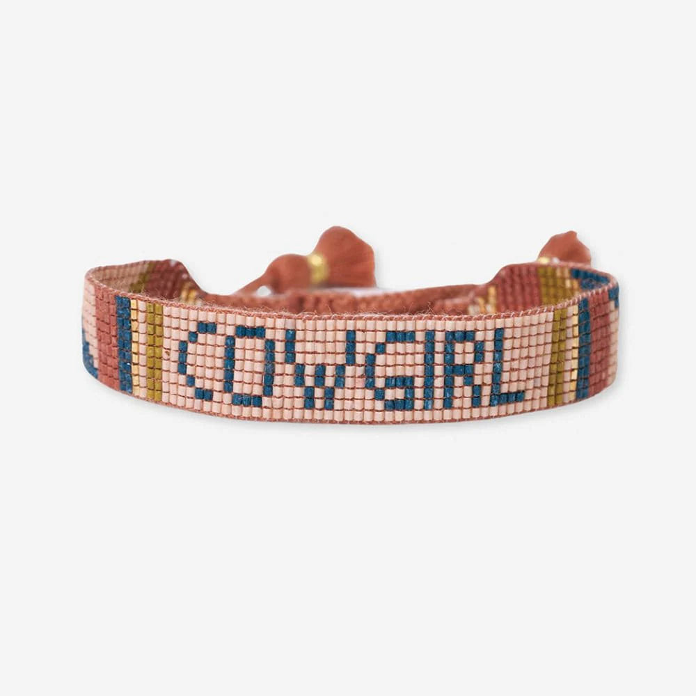 Gabby "Cowgirl" Adjustable Beaded Bracelet - Desert - Buttercup Lynne Boutique