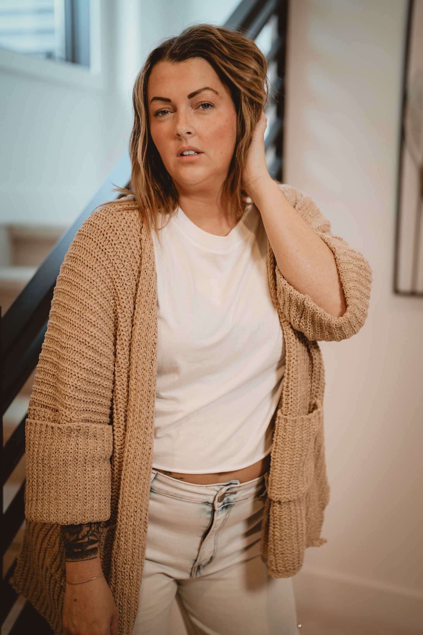 More Than Enough Solid Sweater Cardigan - Buttercup Lynne Boutique