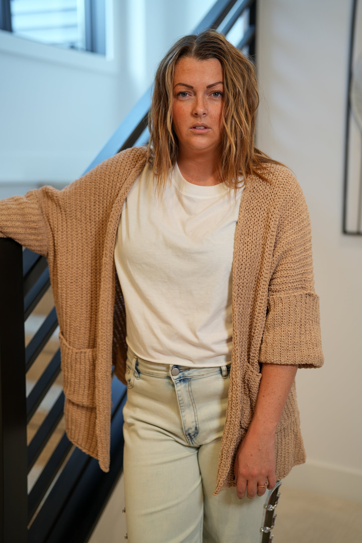 More Than Enough Solid Sweater Cardigan - Buttercup Lynne Boutique