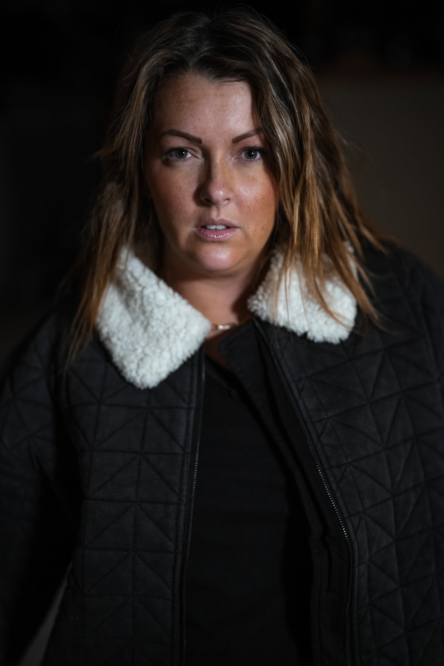 All For One Quilted Terry Jacket - Buttercup Lynne Boutique