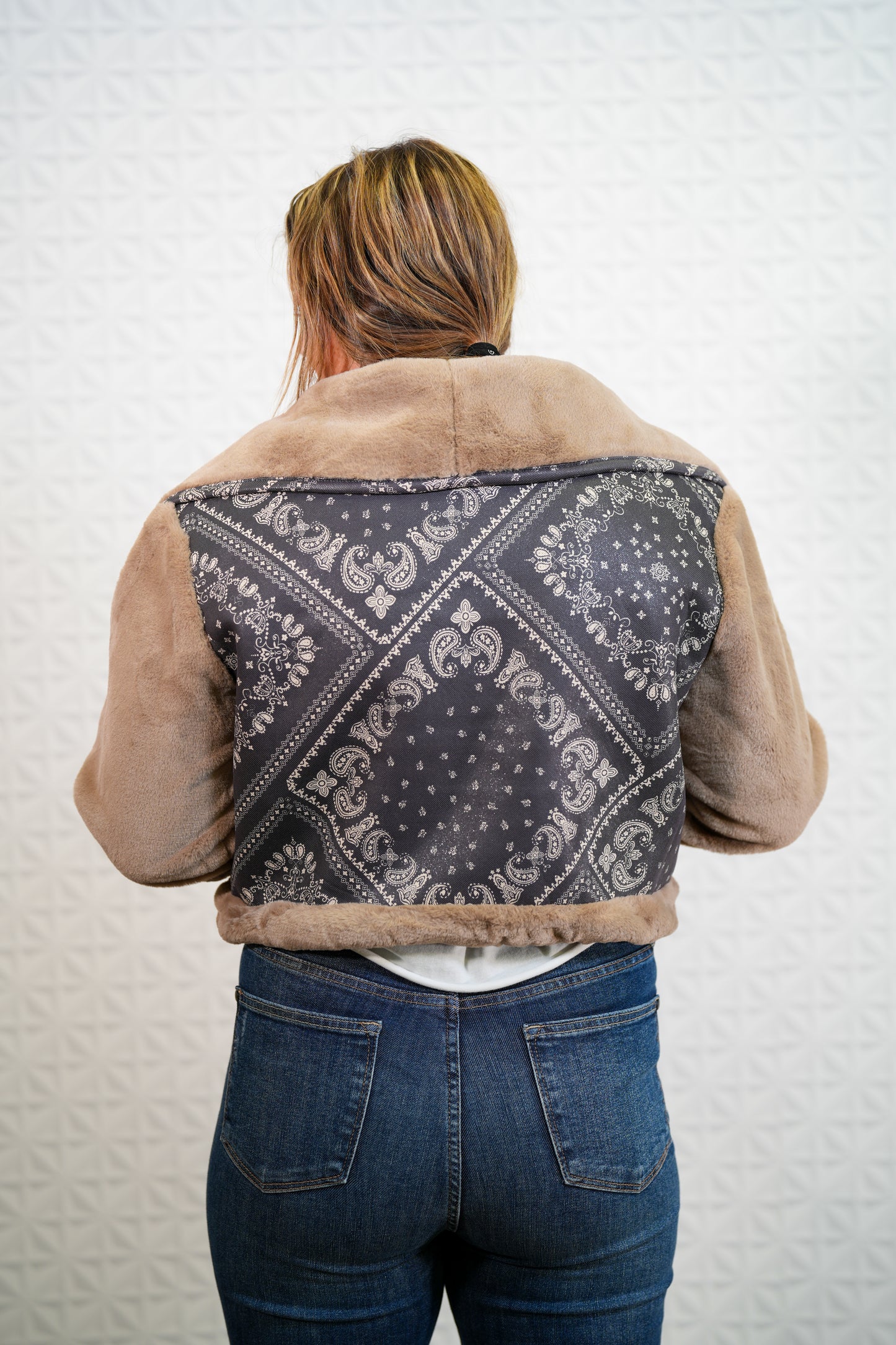 Leave It To Me Faux Fur Jacket - Buttercup Lynne Boutique