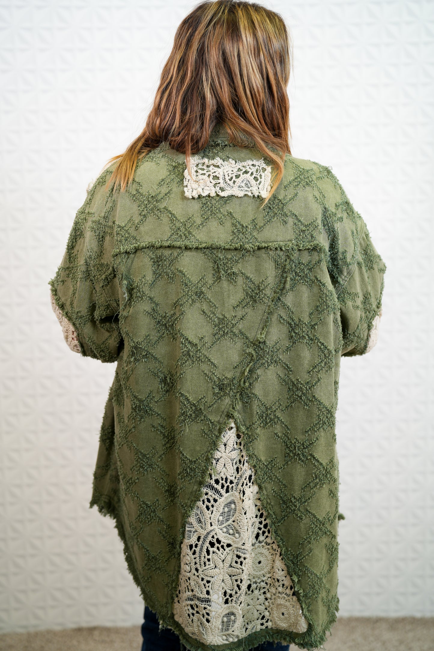 Anything For You Oversized Crochet Shacket - Buttercup Lynne Boutique