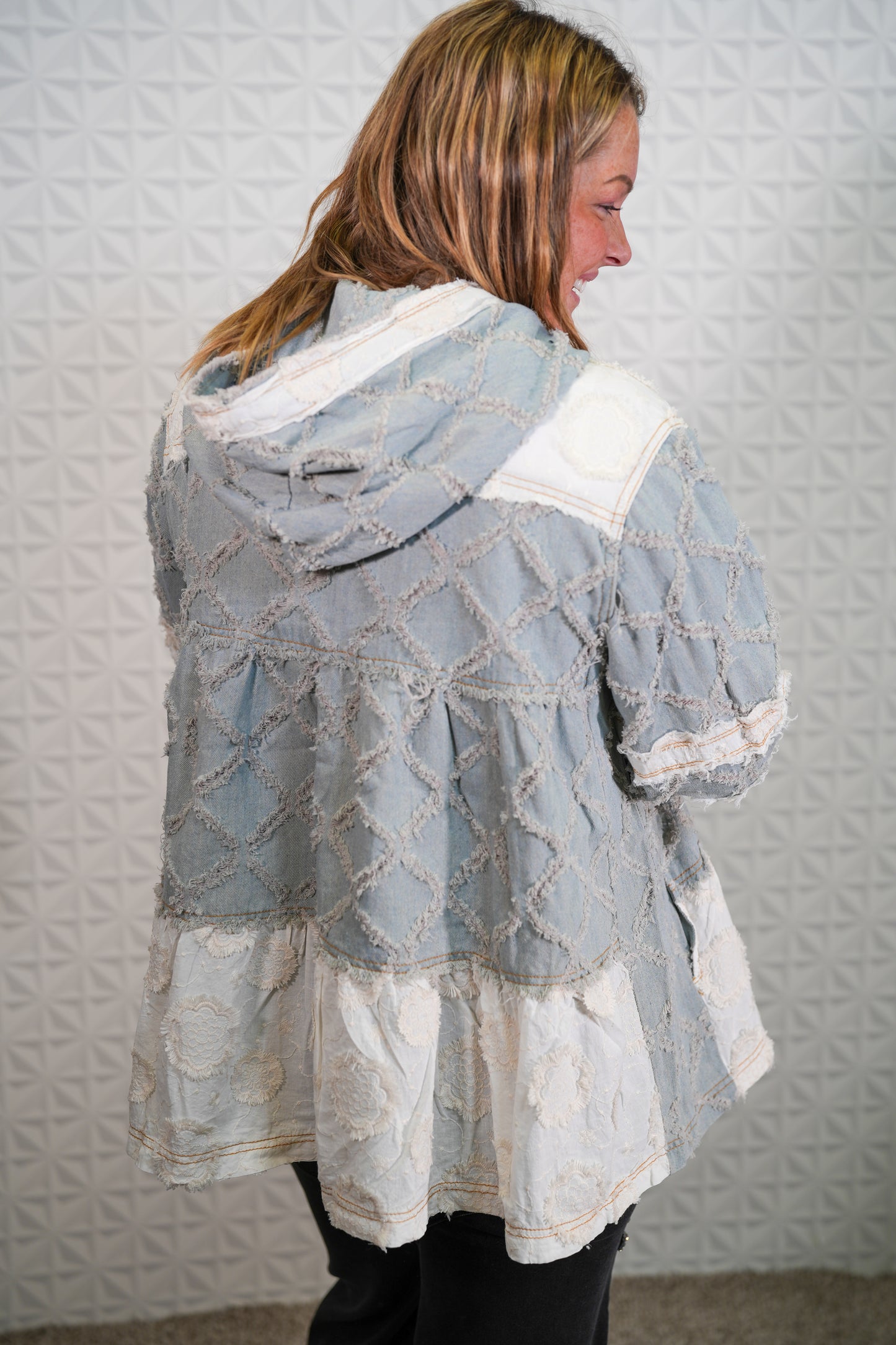 Jaw Dropper Zip Up Hoodie - Buttercup Lynne Boutique