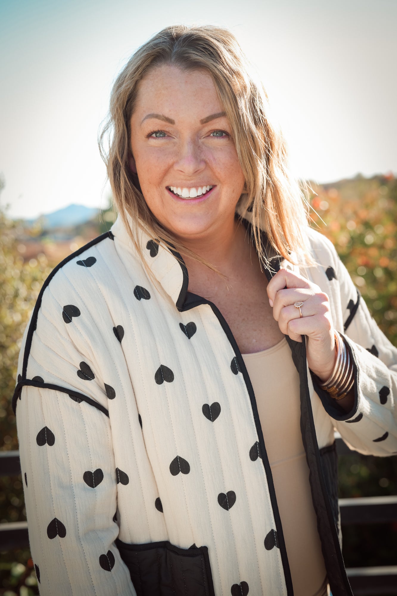 All For Love Open Front Quilted Jacket - Buttercup Lynne Boutique