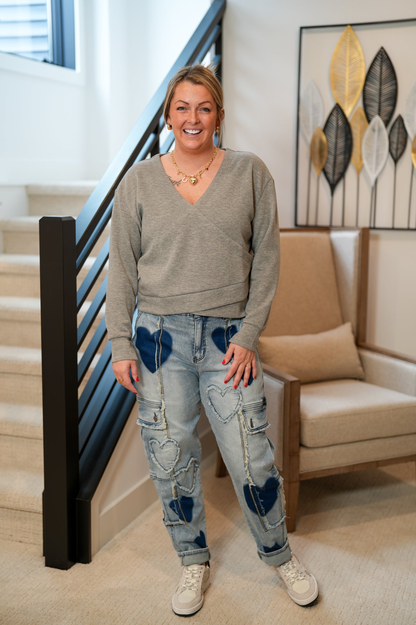Wrapped In Chic Solid Knit Top - Buttercup Lynne Boutique