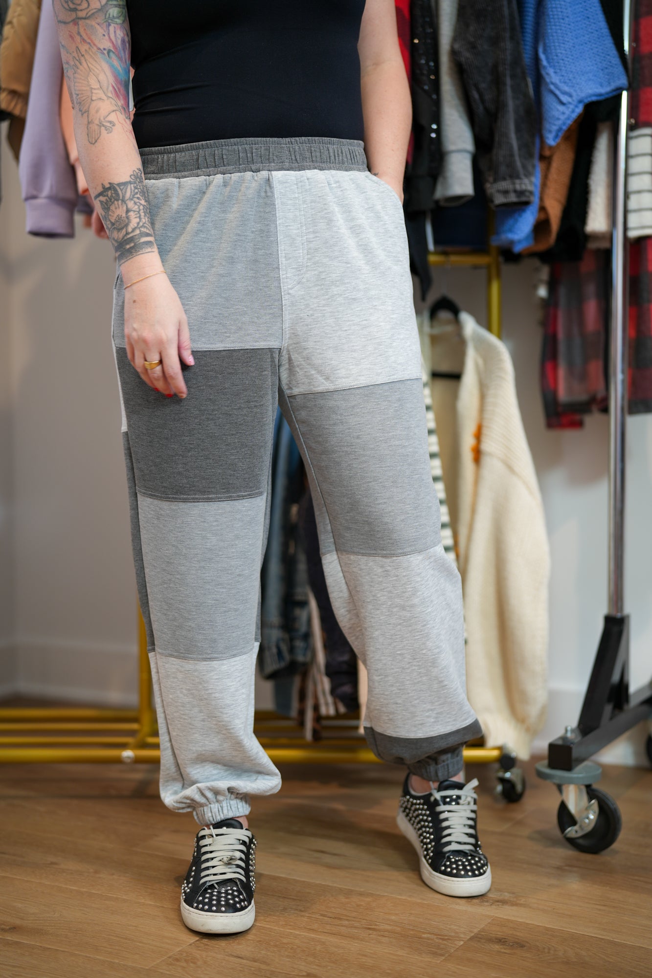 Perfectly Yours High Waisted Knit Jogger - Buttercup Lynne Boutique