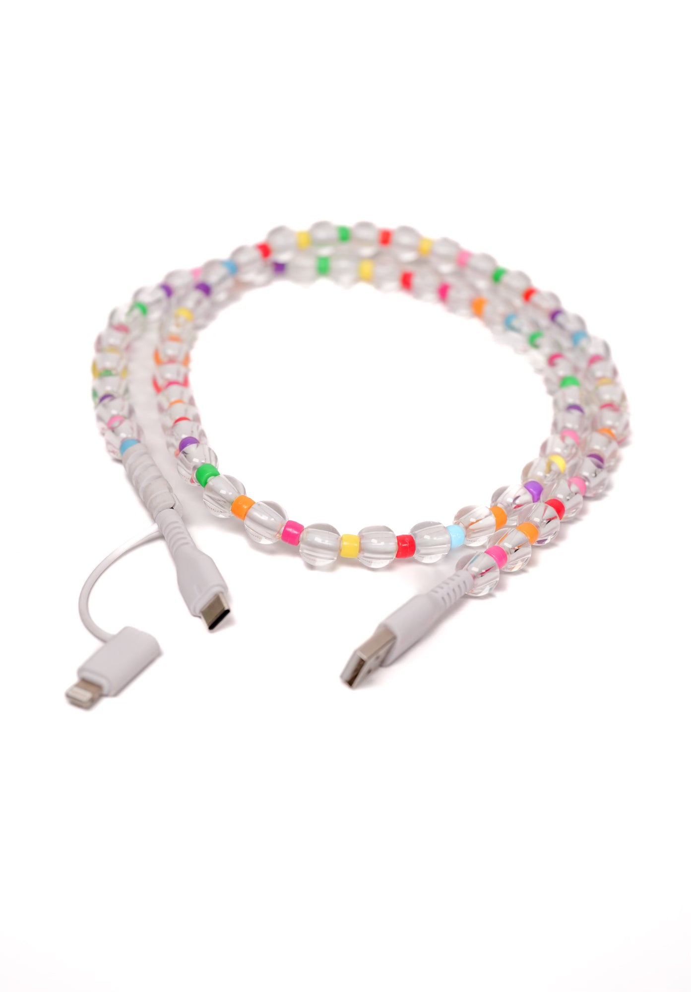 Beaded Charging Cord – Viral TikTok USB-C & Lightning Cable | Buttercup Lynne - Buttercup Lynne Boutique
