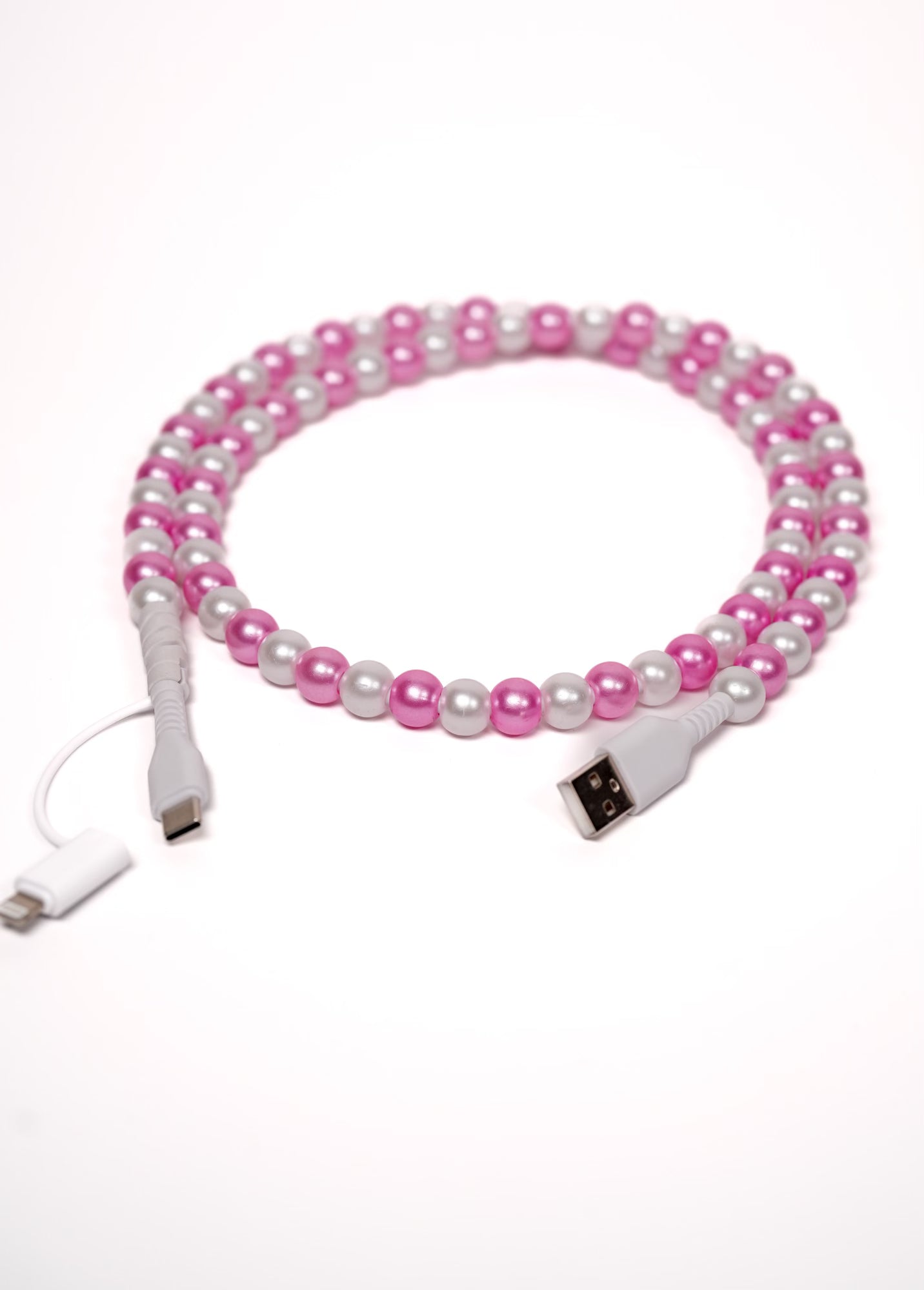 Beaded Charging Cord – Viral TikTok USB-C & Lightning Cable | Buttercup Lynne - Buttercup Lynne Boutique