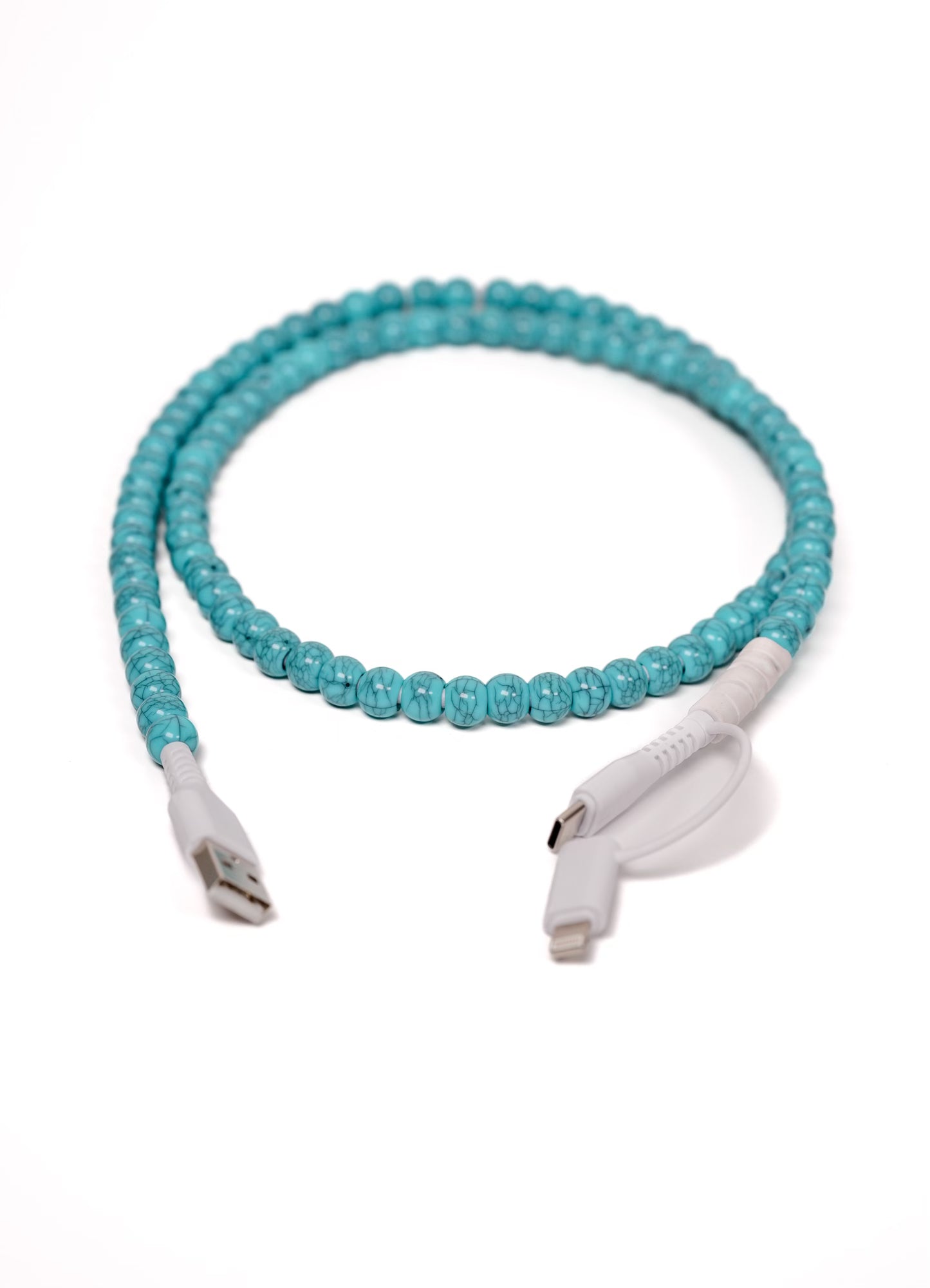 Beaded Charging Cord – Viral TikTok USB-C & Lightning Cable | Buttercup Lynne - Buttercup Lynne Boutique