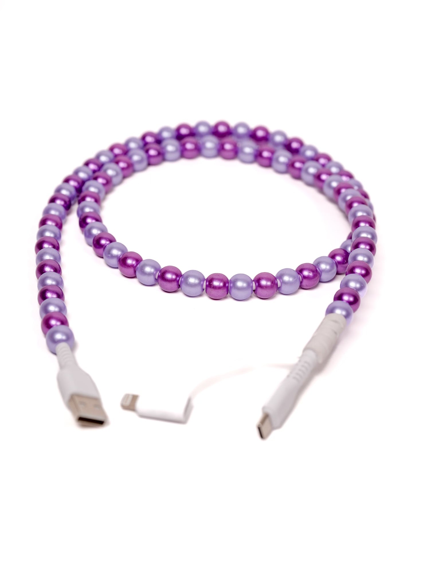Beaded Charging Cord – Viral TikTok USB-C & Lightning Cable | Buttercup Lynne - Buttercup Lynne Boutique