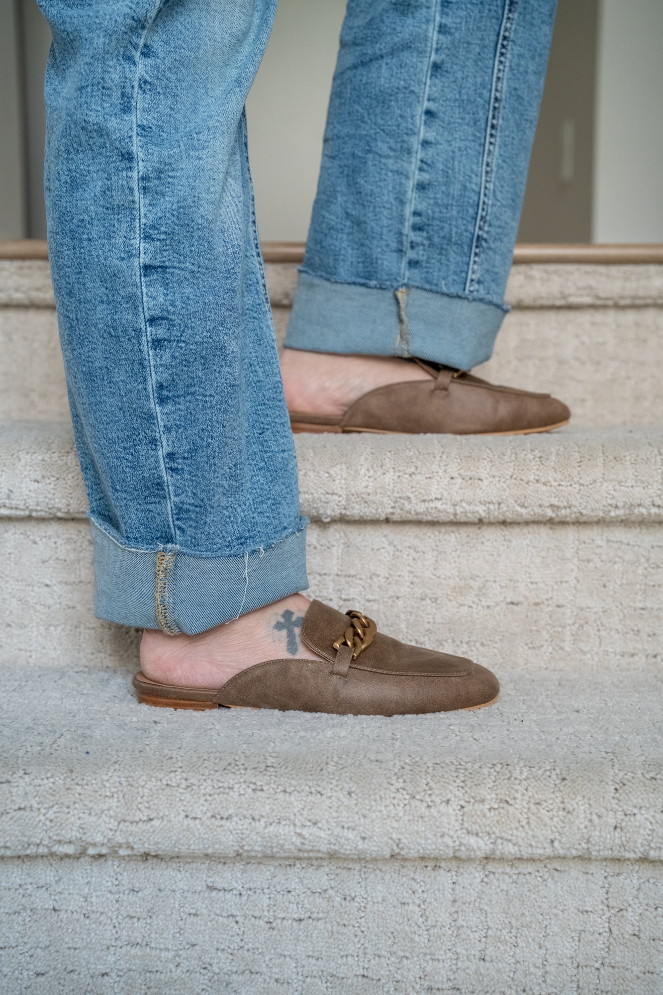 Corkys Keepsake Mule in Tan - Buttercup Lynne Boutique