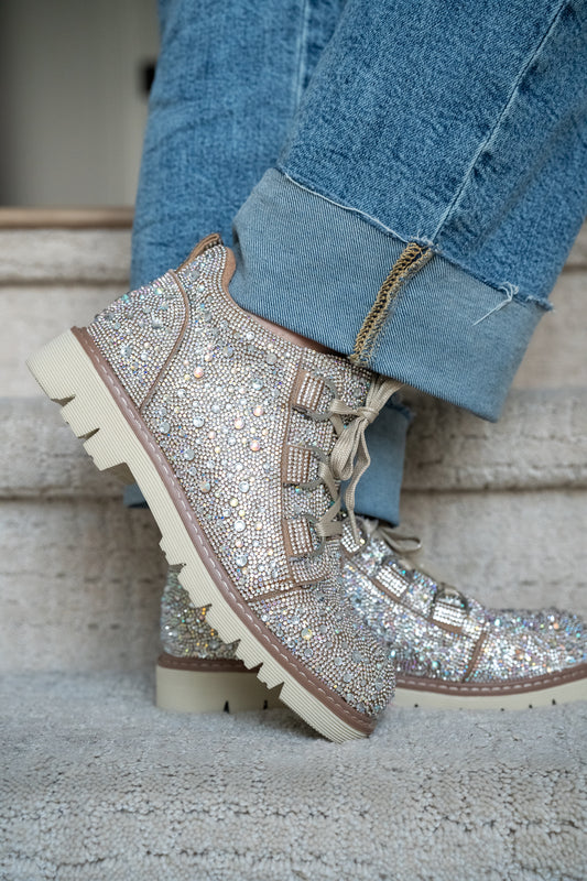 Corkys Campfire Rhinestone Hiker Boot - Buttercup Lynne Boutique