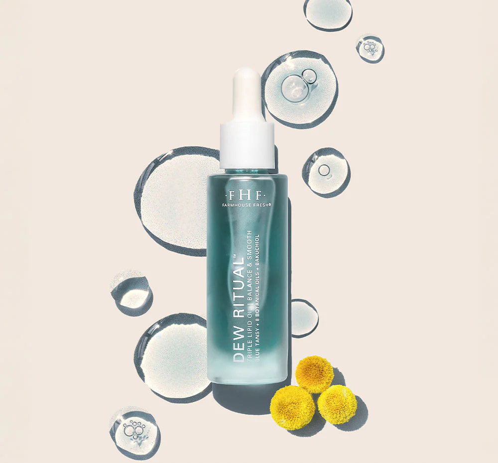 Farmhouse Fresh Dew Ritual Triple Lipid Facial Oil - Buttercup Lynne Boutique