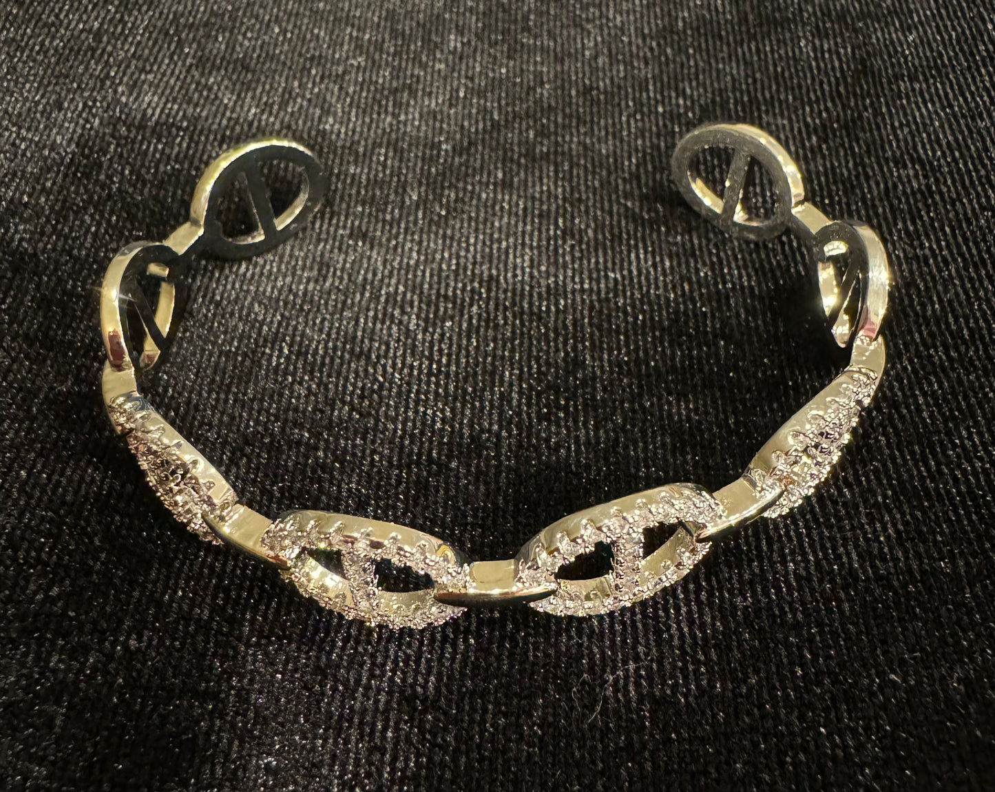 One Fine Day Cuff - Gold or Silver - Buttercup Lynne Boutique