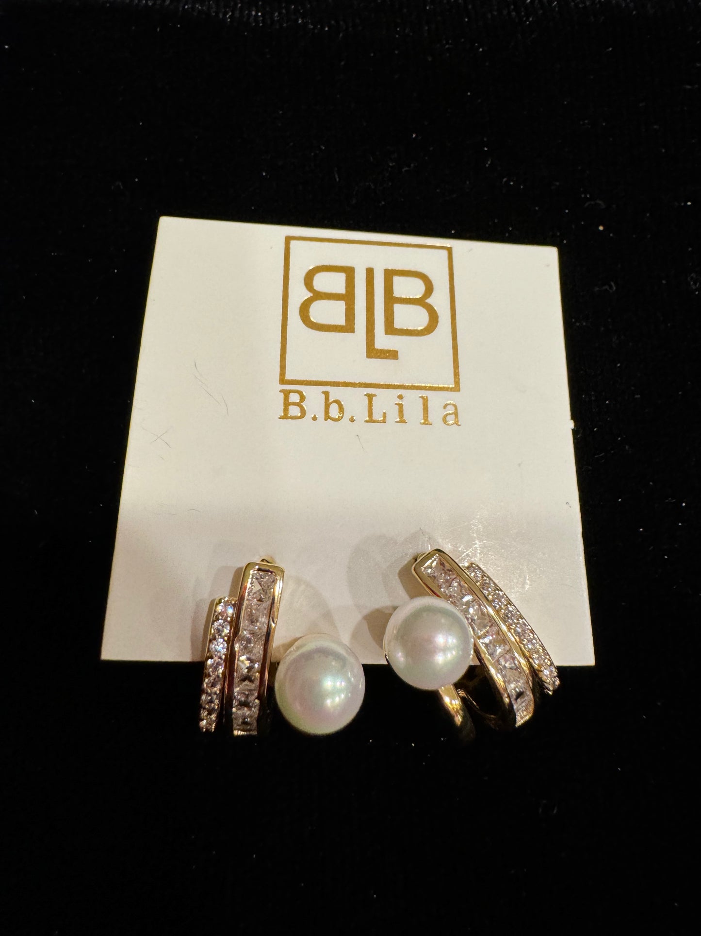 Pearls Please - Triple Hoops With Pearls - Buttercup Lynne Boutique