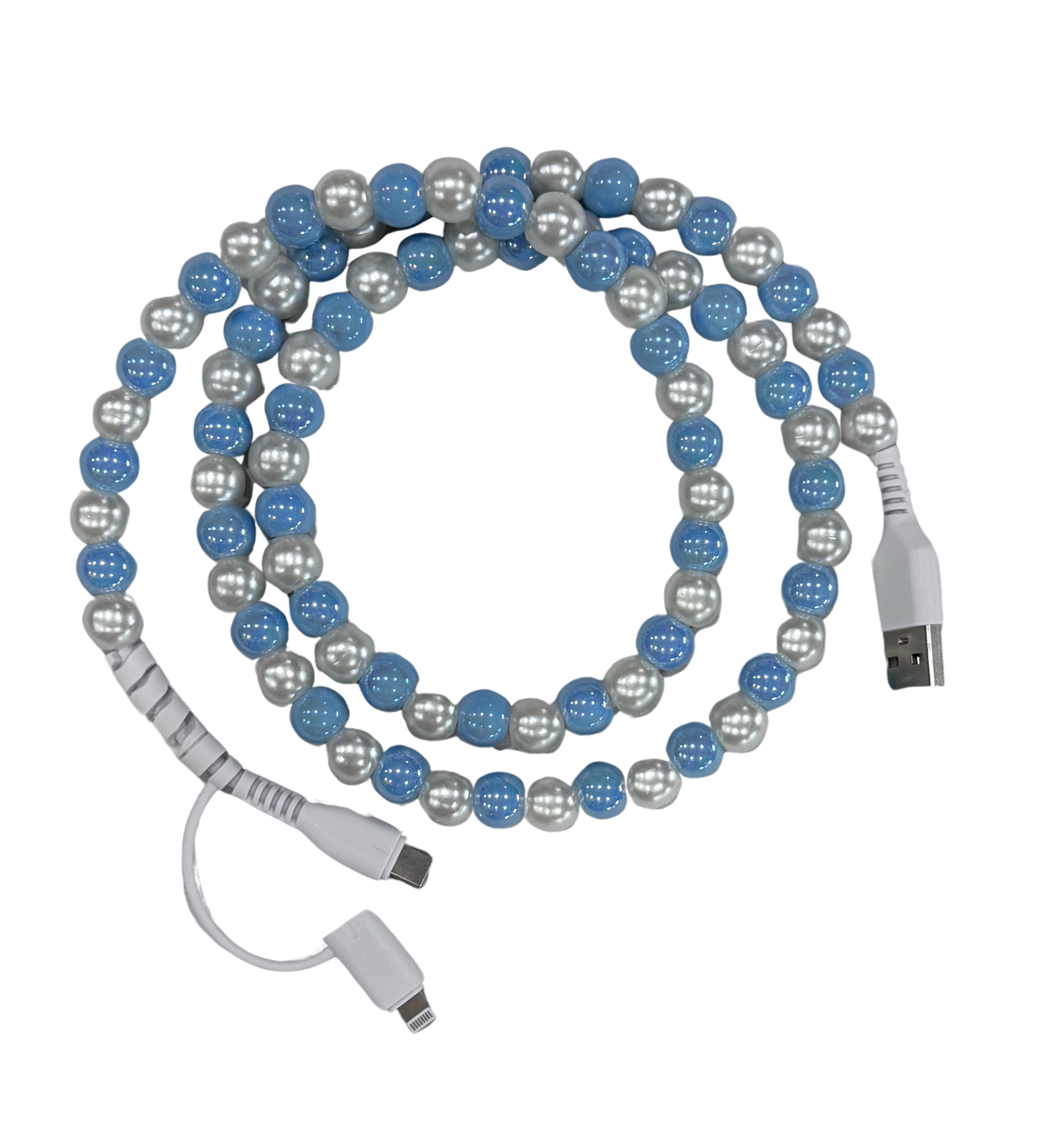 Beaded Charging Cord – Viral TikTok USB-C & Lightning Cable | Buttercup Lynne - Buttercup Lynne Boutique