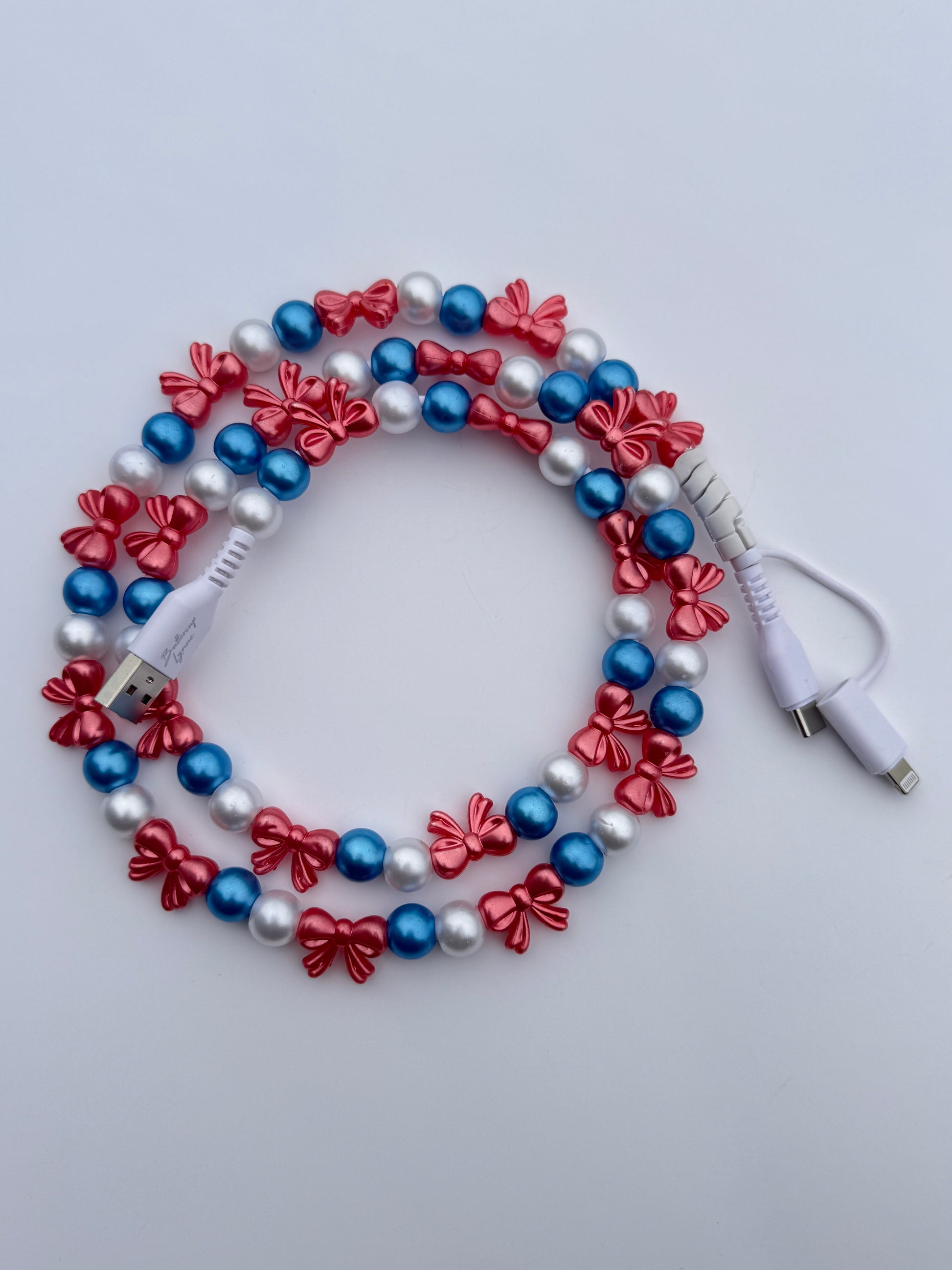 Beaded Charging Cord – Viral TikTok USB-C & Lightning Cable | Buttercup Lynne - Buttercup Lynne Boutique