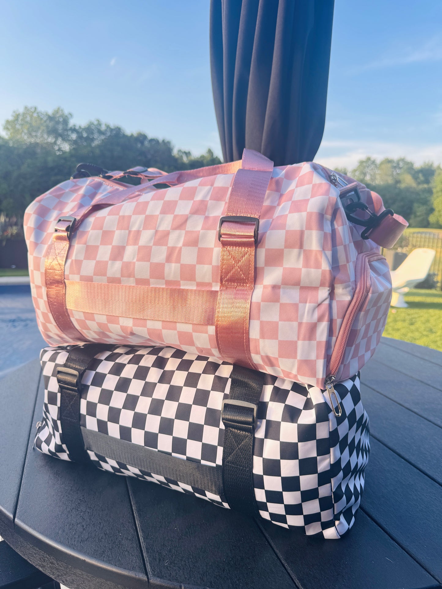 The Check Me Out Weekender Bag - Buttercup Lynne Boutique