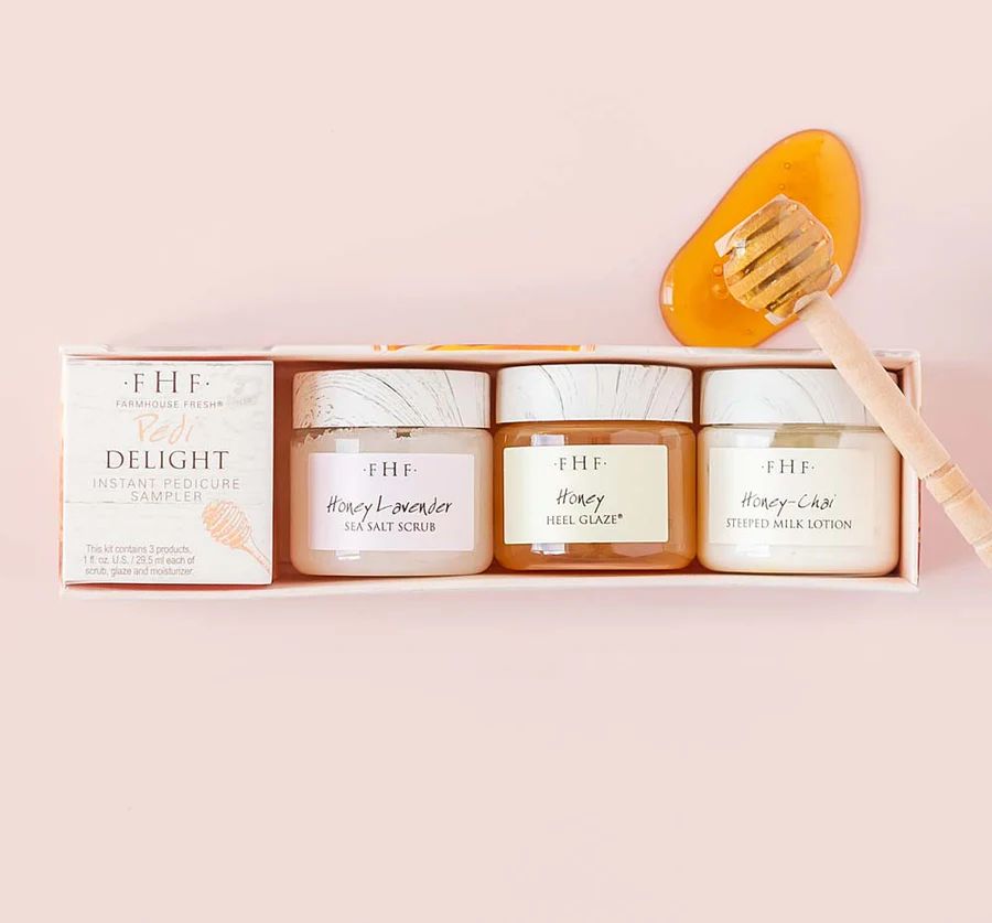Farmhouse Fresh Pedi Delight Instant Pedicure Sampler - Buttercup Lynne Boutique