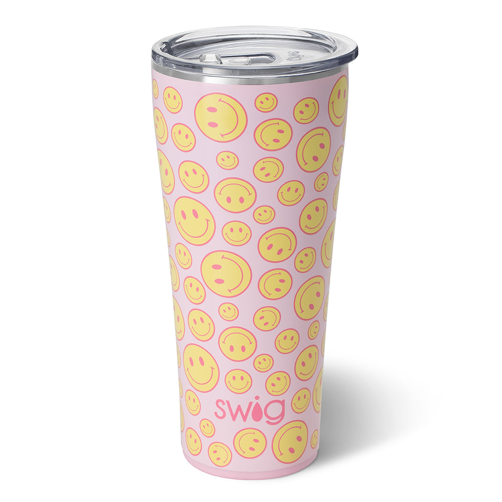 Oh Happy Day Tumbler (32oz) - SWIG - Buttercup Lynne Boutique
