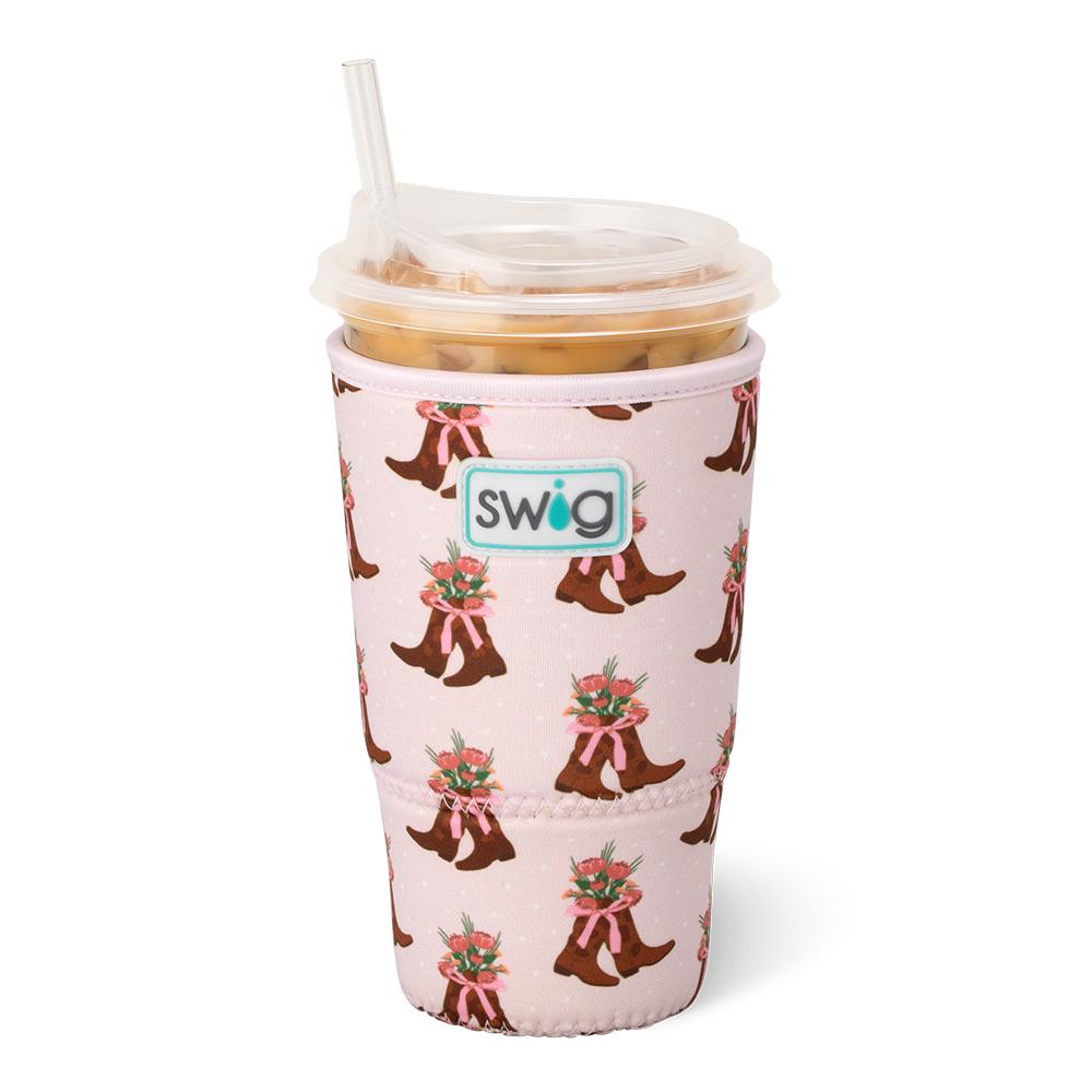Cowgirl Coquette Iced Cup Coolie - Buttercup Lynne Boutique