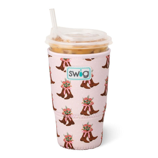 Cowgirl Coquette Iced Cup Coolie - Buttercup Lynne Boutique
