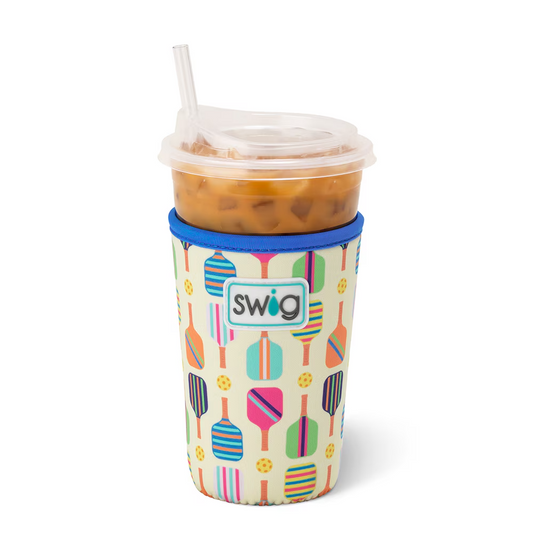 Pickleball Iced Cup Coolie - Buttercup Lynne Boutique