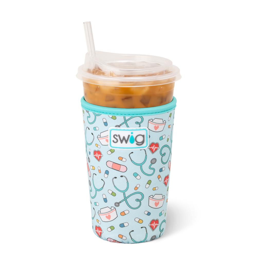 Scrub Life Iced Cup Coolie - Buttercup Lynne Boutique