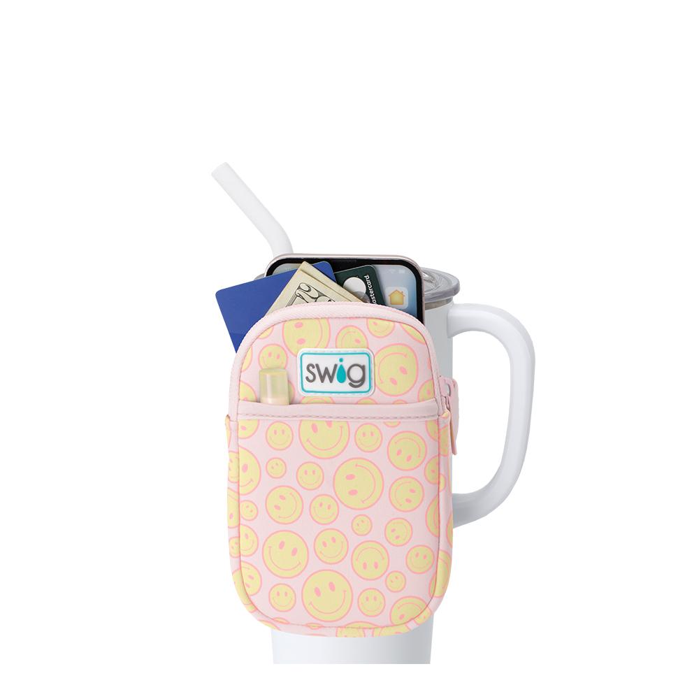 Oh Happy Day Mega Mug Pouch - Smiley Face - Buttercup Lynne Boutique