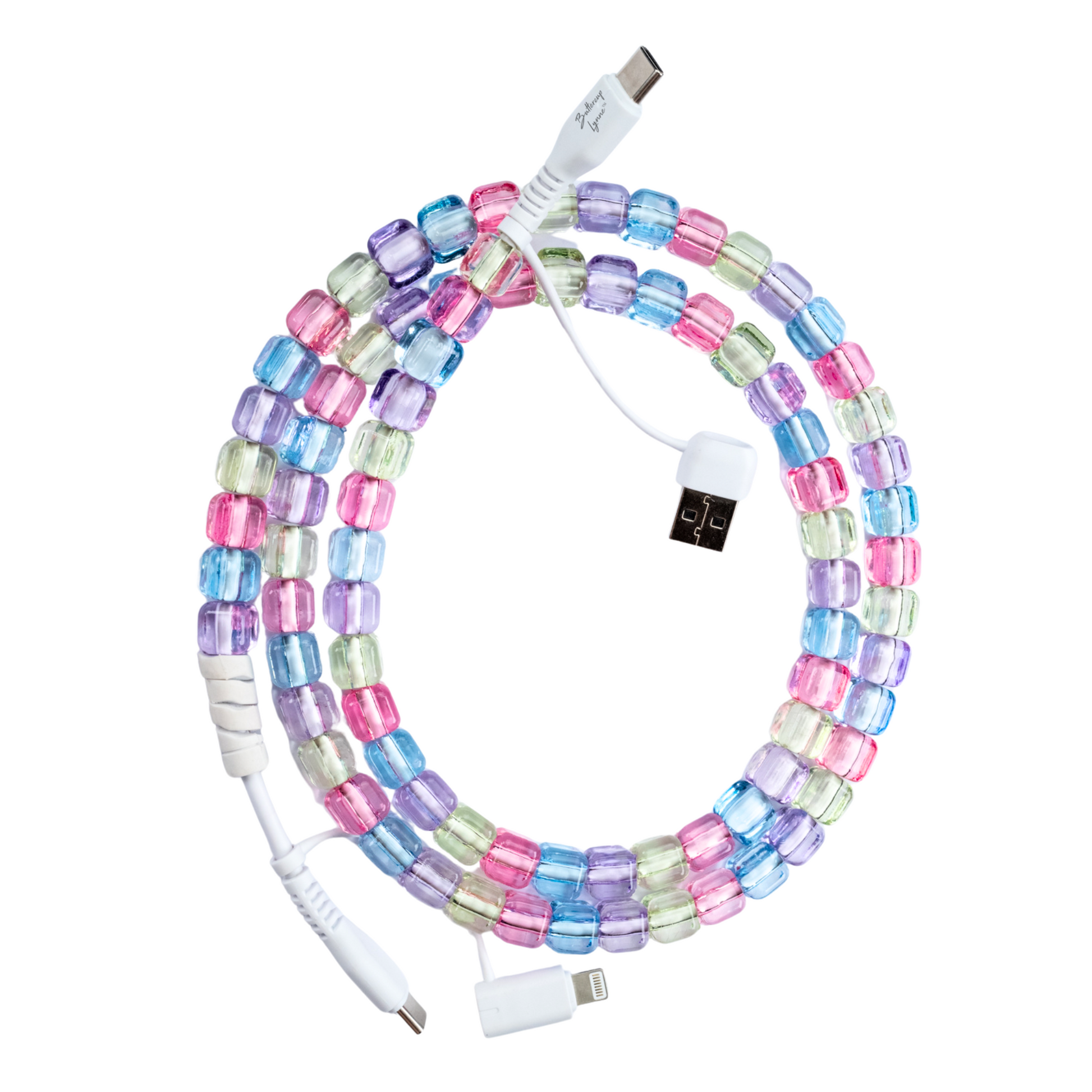 Buttercup 4-in-1 Beaded Charging Cord - Buttercup Lynne Boutique