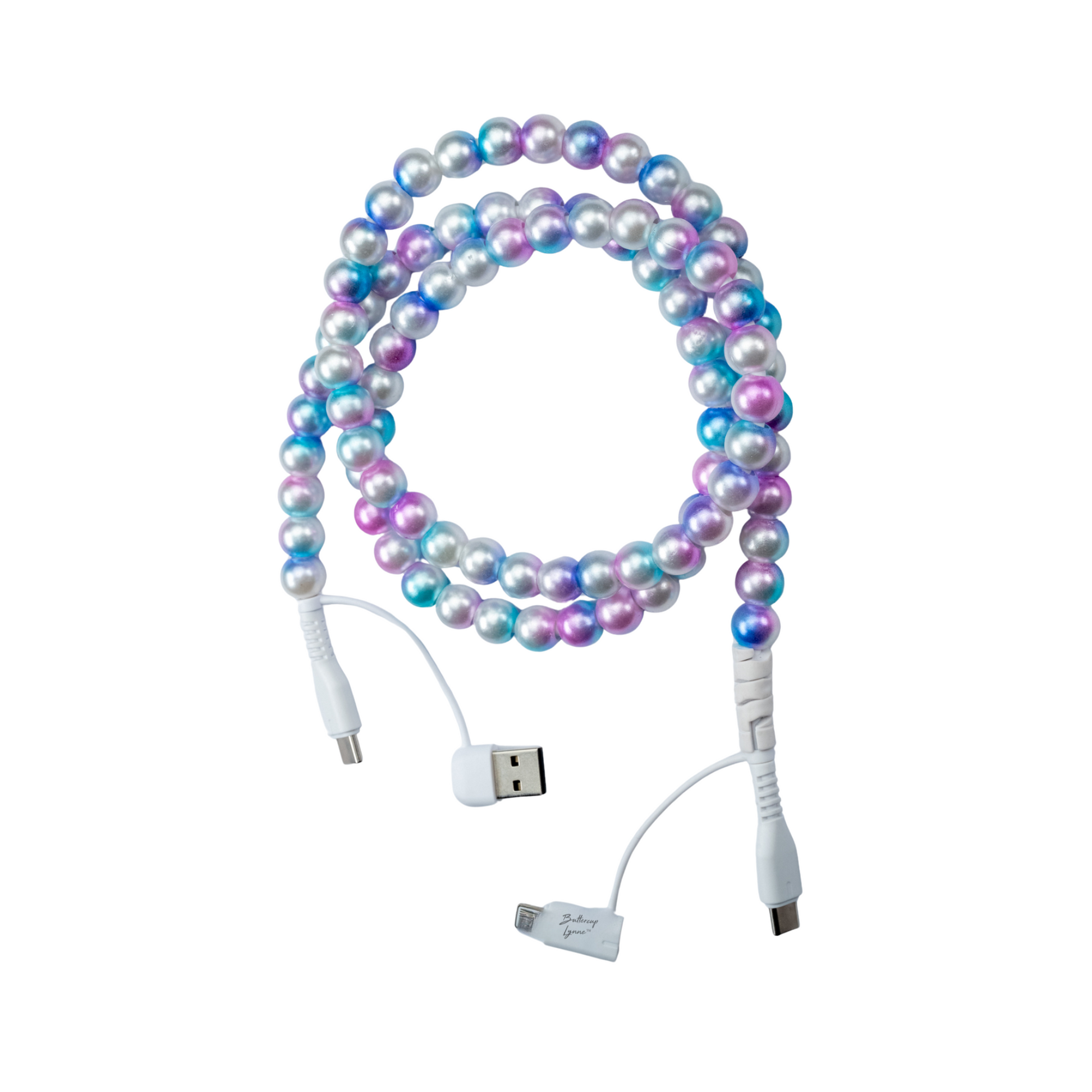 Buttercup 4-in-1 Beaded Charging Cord - Buttercup Lynne Boutique