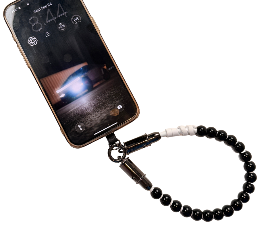 Buttercup Beaded Phone Charging Wristlet Strap - Buttercup Lynne Boutique