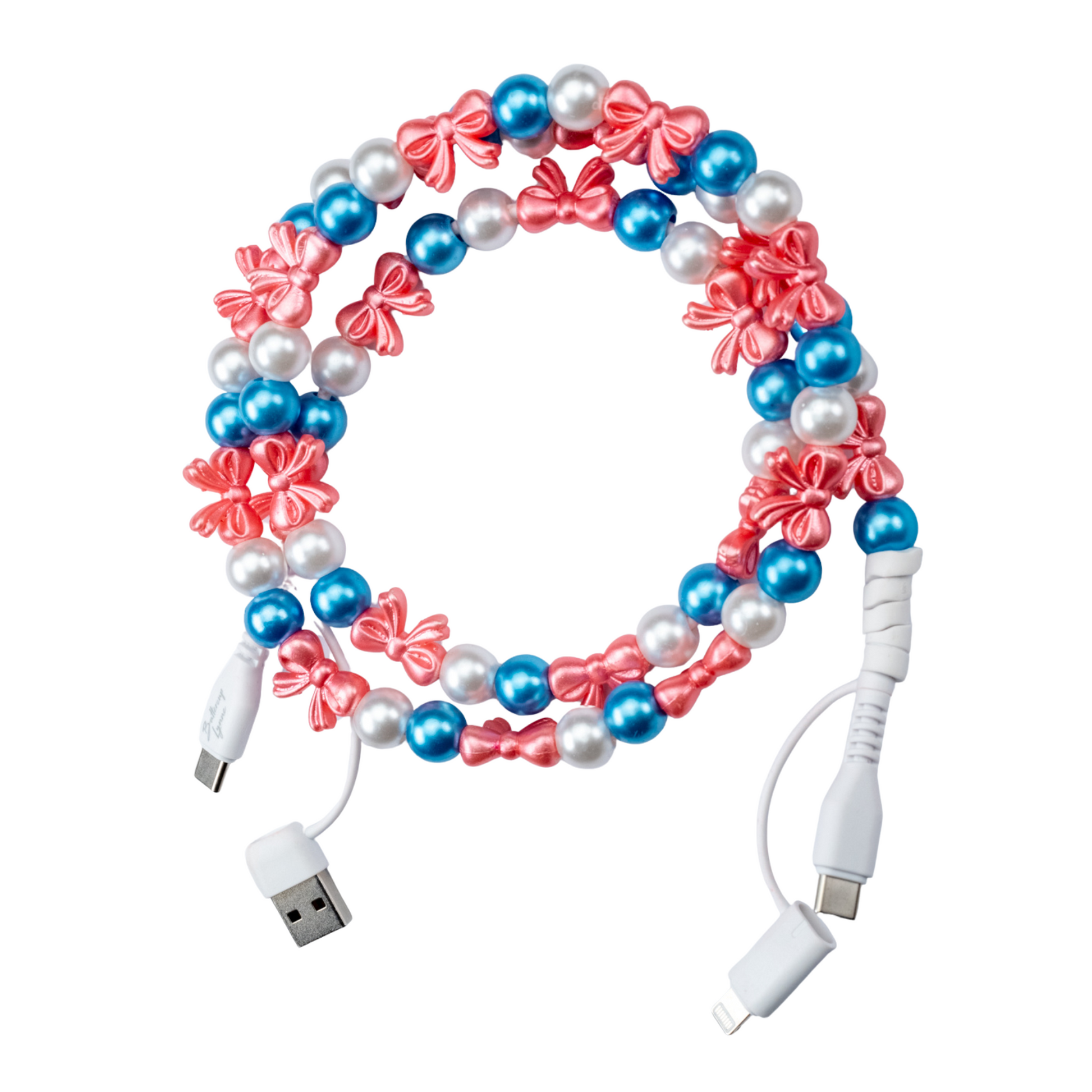 Buttercup 4-in-1 Beaded Charging Cord - Buttercup Lynne Boutique