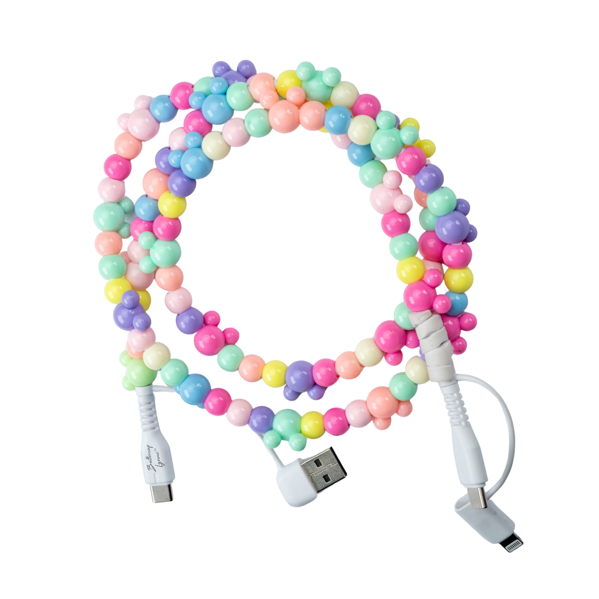 Buttercup 4-in-1 Beaded Charging Cord - Buttercup Lynne Boutique