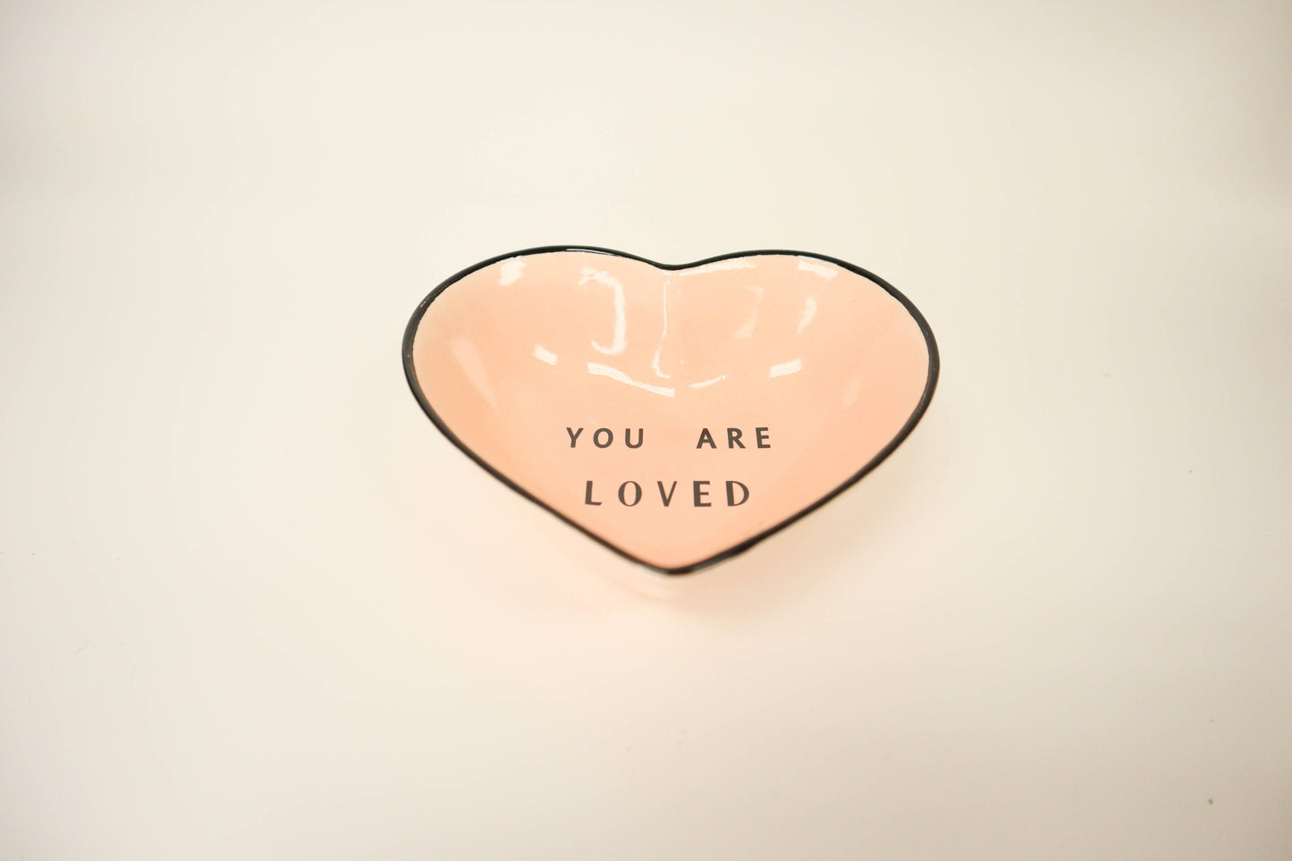 You Are Loved - Heart Shaped Trinket Bowl - Buttercup Lynne Boutique