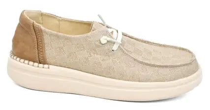 Corkys Kayak 2 - Champagne Check - Buttercup Lynne Boutique