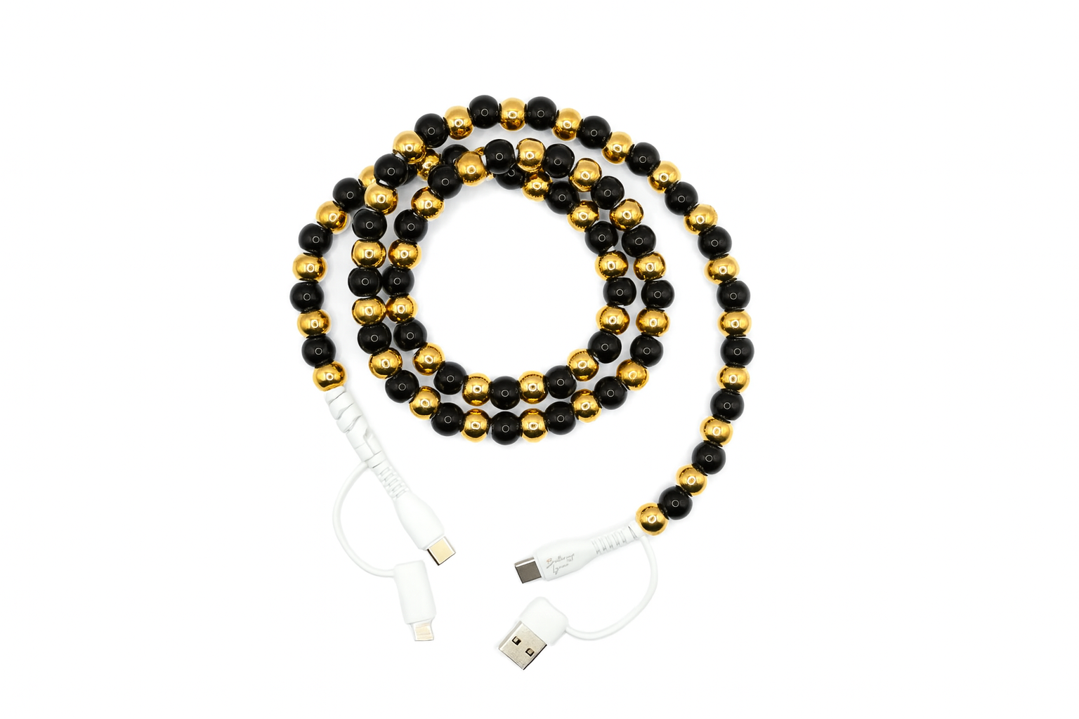 Buttercup 4-in-1 Beaded Charging Cord - Buttercup Lynne Boutique