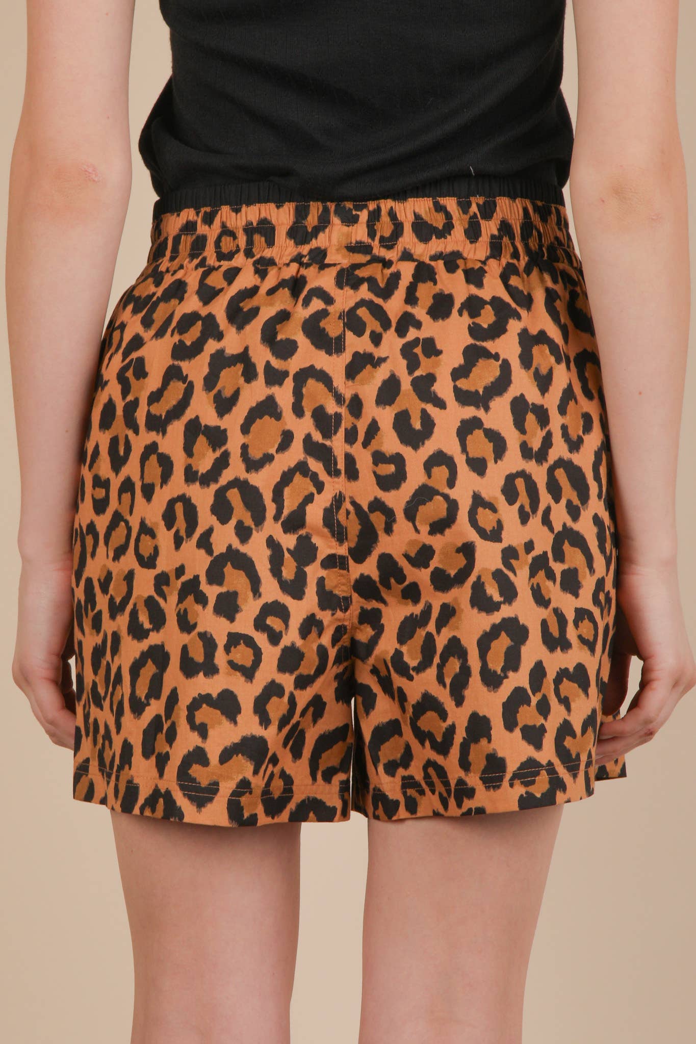 NP70904 Leopard & Bow Printed Boxer Shorts - Buttercup Lynne Boutique
