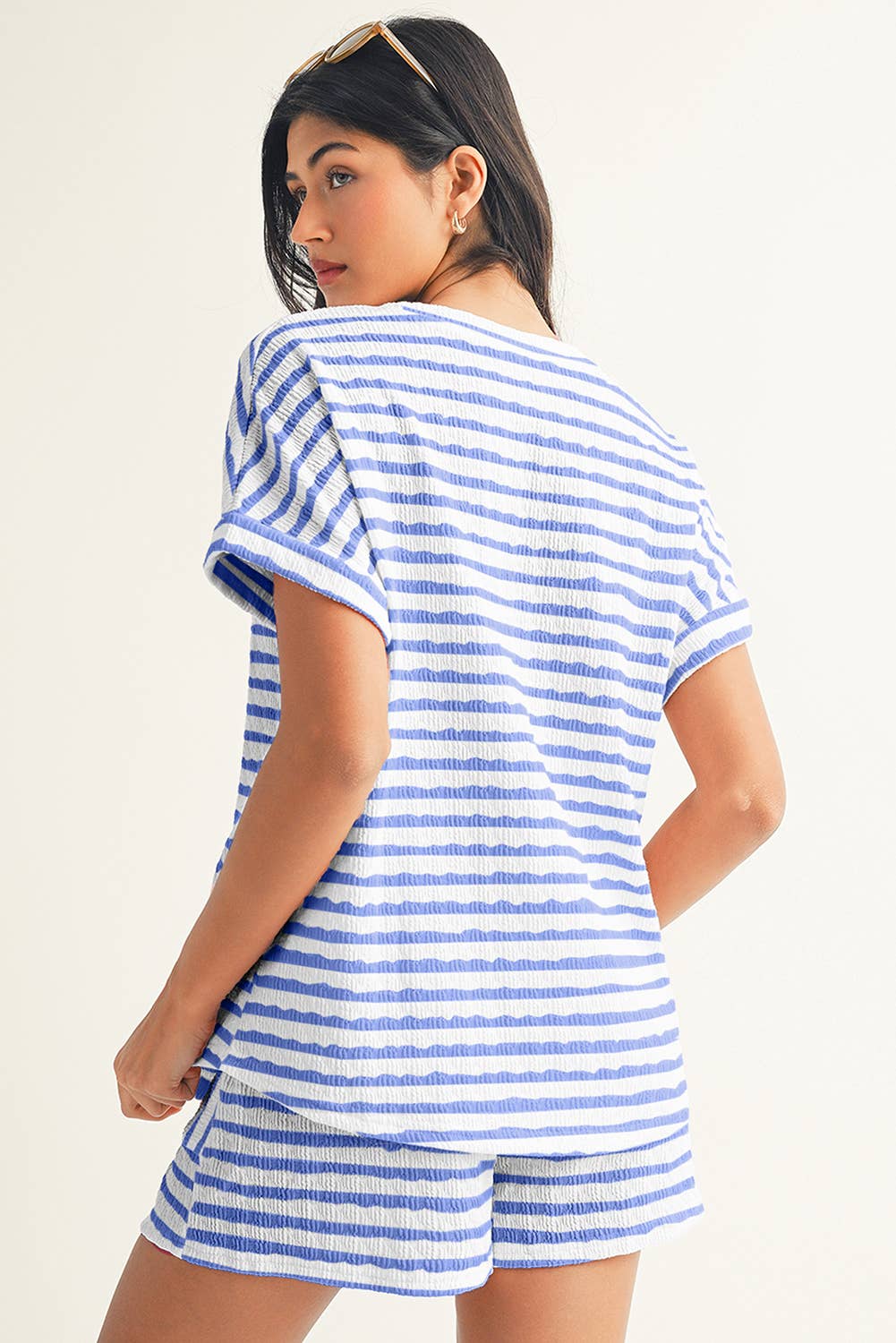 LDC Daily Shift Stripe Print Set - Buttercup Lynne Boutique